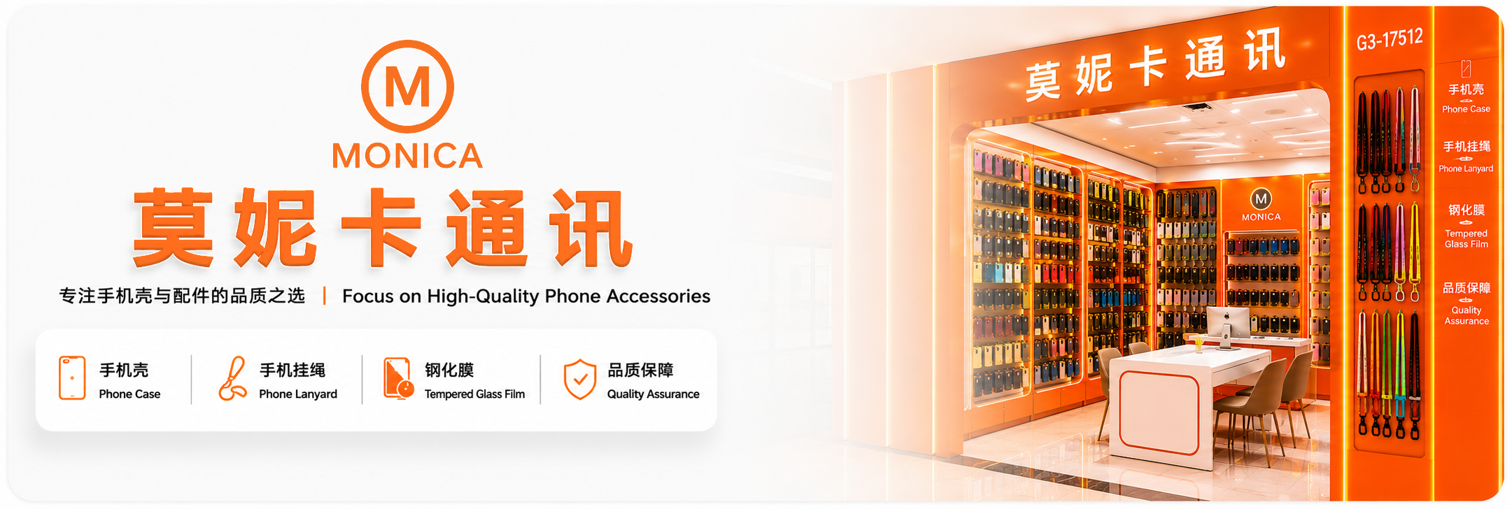 莫妮卡通讯 MONICA 手机配件店铺
